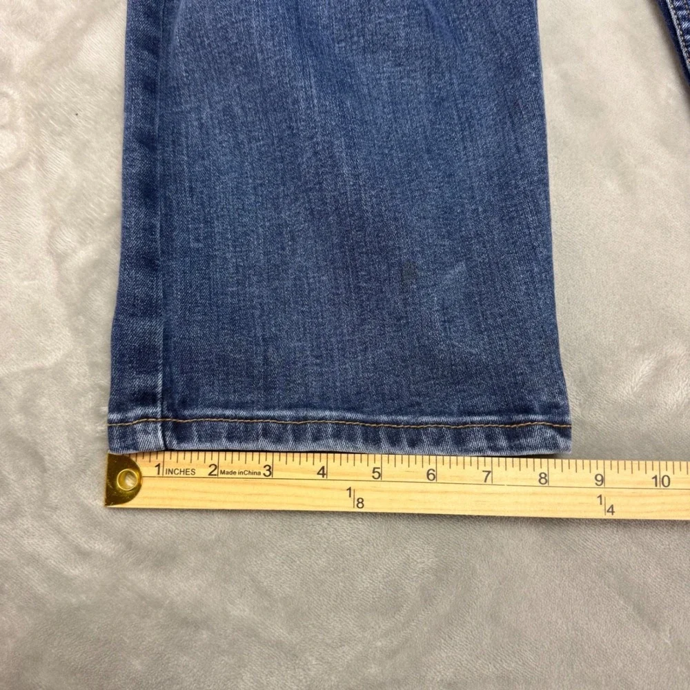 Levi's 502 Mens Jeans 48x30 (48x26) Blue Regular Fit Straight Leg Denim Pants
